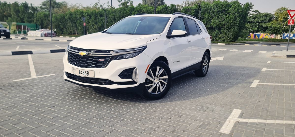 Chevrolet Equinox, white