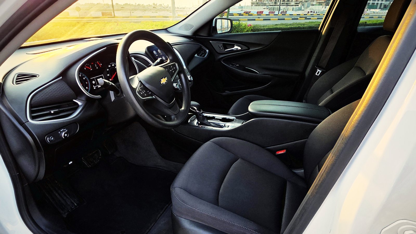 Chevrolet Malibu, white