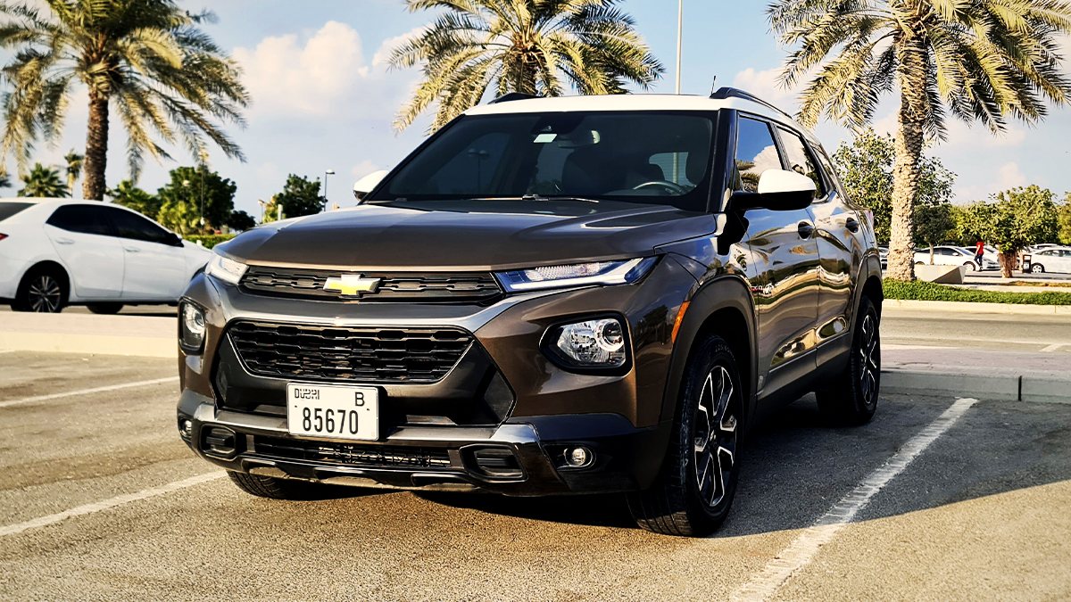 Chevrolet Trailblazer, brown