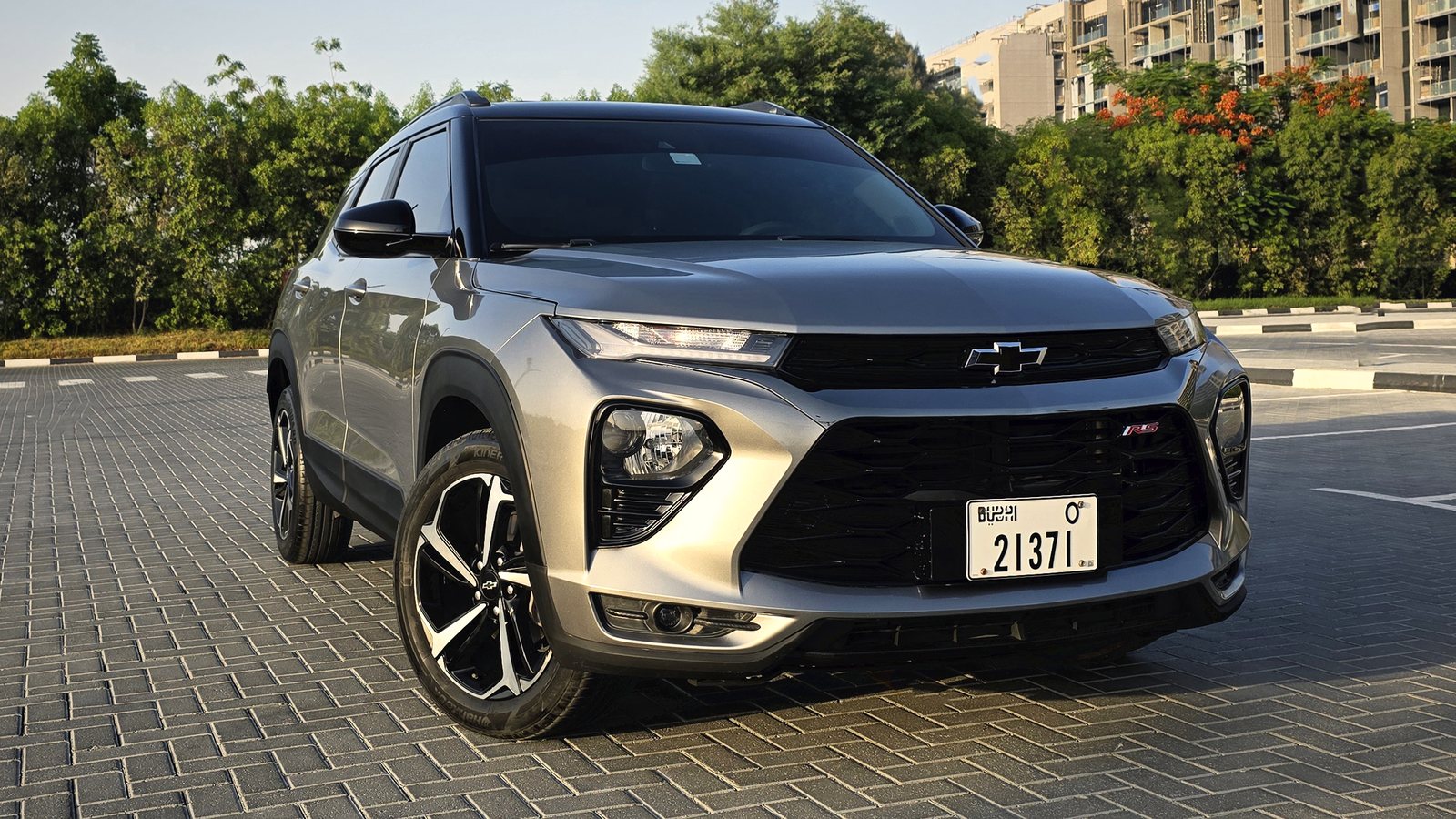 Chevrolet Trailblazer, grey