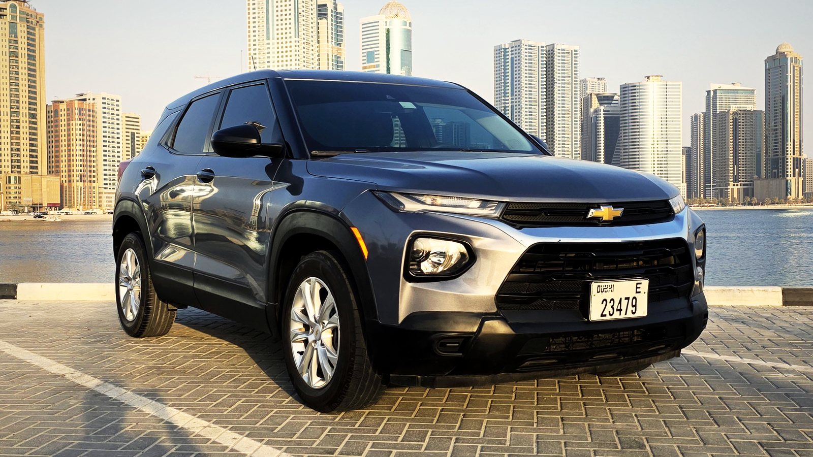 Chevrolet Trailblazer, grey