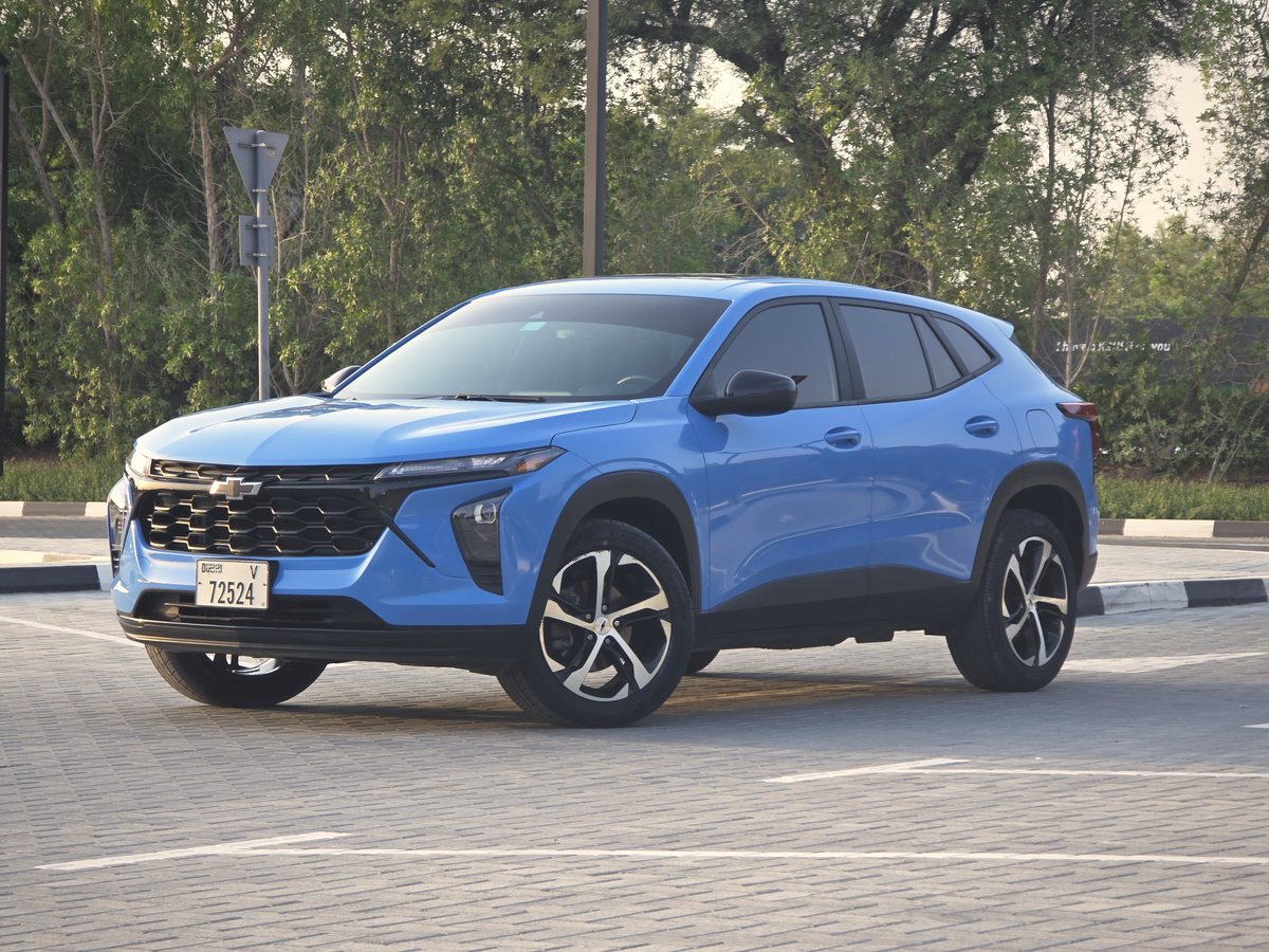 Chevrolet Trax, blue