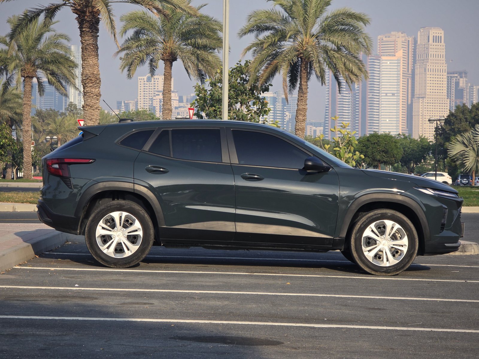 Chevrolet Trax, green