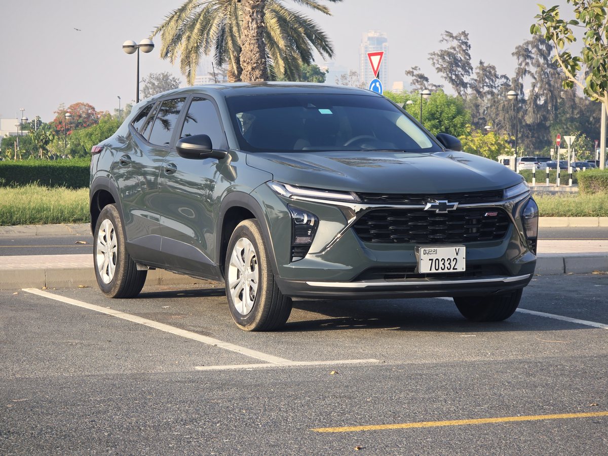 Chevrolet Trax, green