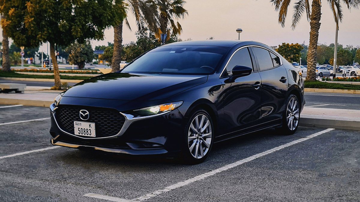 Mazda 3, black